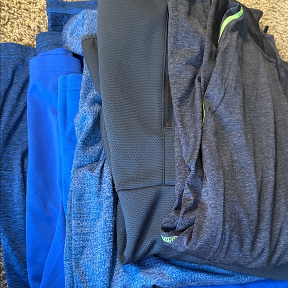 Lot of 7 Mens 3X performance wear & polos by Foundry & Russell & NWT Monument. - Picture 1 of 14